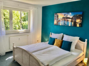 Schöne Gartenwohnung im Seenland